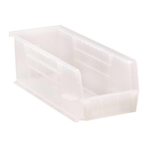 Quantum Storage Systems Clear 14-3/4 X 5-1/2 X 5 In Stack And Hang Bin Package Of 12