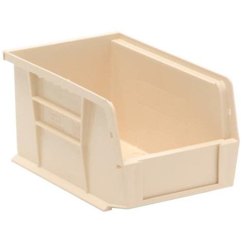 Quantum Storage Systems Ivory 9-1/4 X 6 X 5 In Ultra Stack And Hang Bin Package Of 12