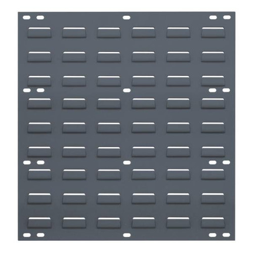 Quantum Storage Systems 18w X 19h In Gray Louvered Panel