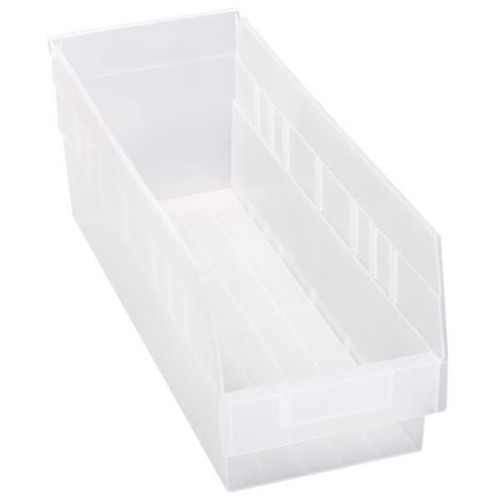 Quantum Storage Systems Store-More Clear Shelf Bin 17-7/8 X 6-5/8 X 6 In Package Of 20