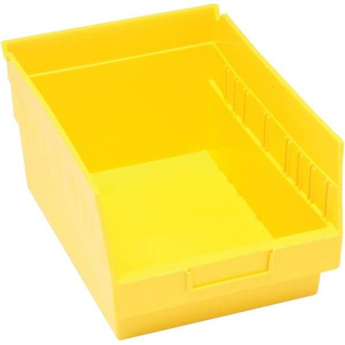 Quantum Storage Systems Store-More Yellow Shelf Bin 11-5/8 X 8-3/8 X 6 In Package Of 20