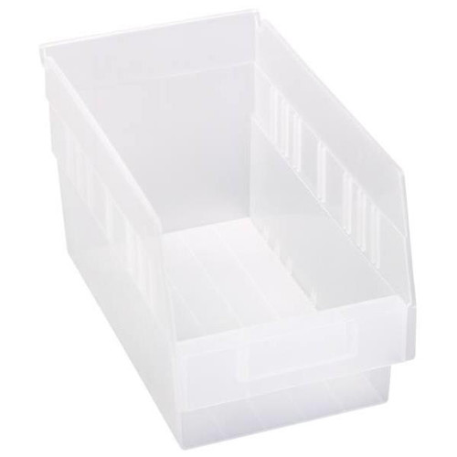 Quantum Storage Systems Store-More Clear Shelf Bin 11-5/8 X 6-5/8 X 6 In Package Of 30