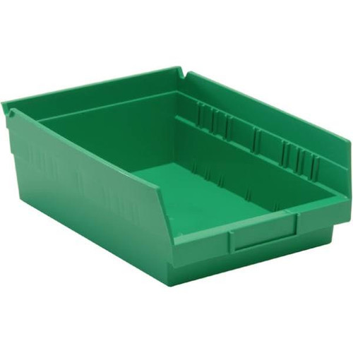 Quantum Storage Systems Economy Green Shelf Bin 11-5/8 X 8-3/8 X 4 In Package Of 20