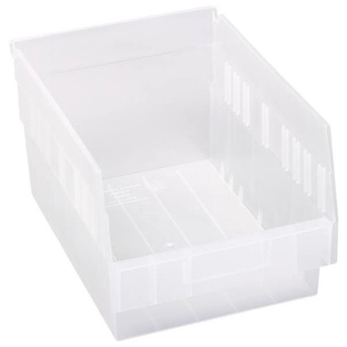 Quantum Storage Systems Store-More Clear Shelf Bin 11-5/8 X 8-3/8 X 6 In Package Of 20
