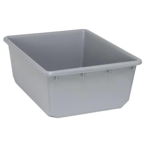 Quantum Storage Systems Gray Quantub Nesting Tote 24-1/2x19x9-1/2 In Package Of 6
