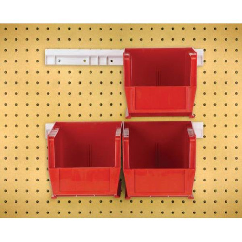 Quantum Storage Systems Red Ultra Hanging Systems With Two 12l In Plastic Rail
