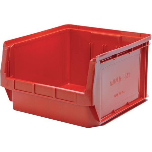 Quantum Storage Systems Red Magnum Series Bins 19-3/4x18-3/8x11-7/8 In