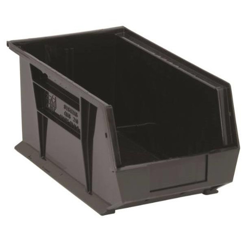 Quantum Storage Systems Black, Hang Bins 14-3/4x8-1/4x7 In Package Of 12