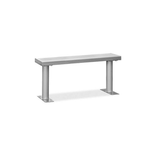 Salsbury Industries Aluminum Locker Bench - 48 Inches Wide