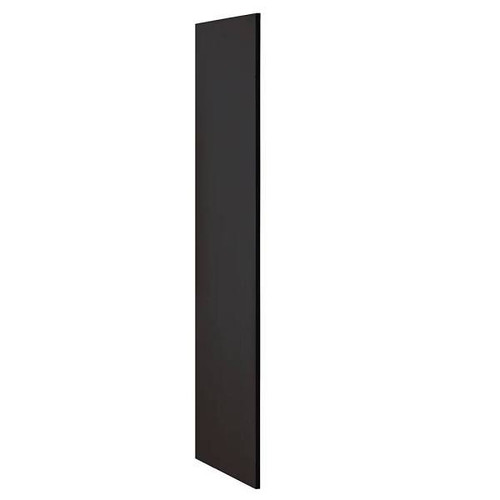 Salsbury Industries Wood Side Panel - Without Sloping Hood -21" Deep - Black