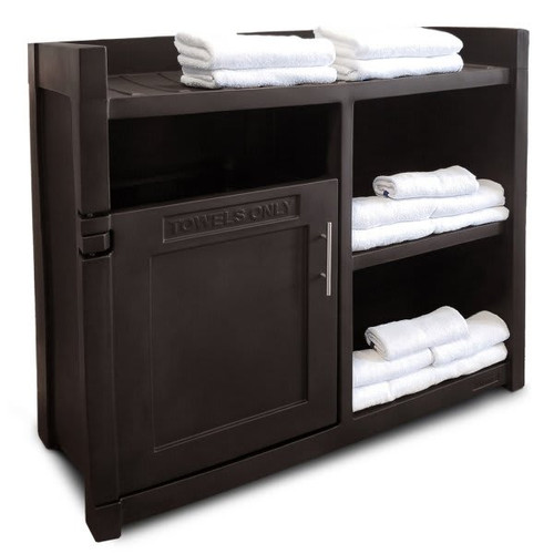 Mayne Fairfield 41 Inch Espresso Towel Storage Unit
