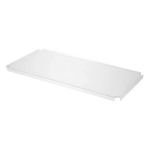Quantum Storage Systems Wire Shelf Cover, Solid, 48" X 18", Clear