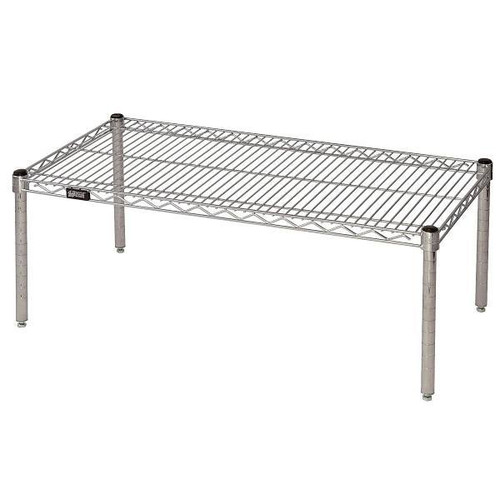 Quantum Storage Systems Modular Dunnage Unit, 60" X 24" X 14", Crome