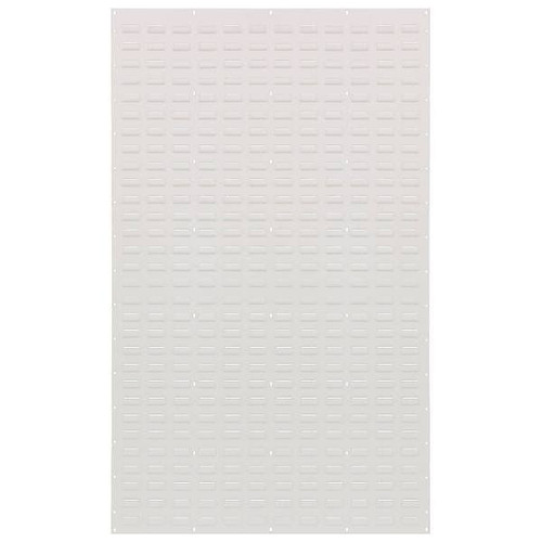 Quantum Storage Systems Louvered Panel, 36" X 61", Oyster White