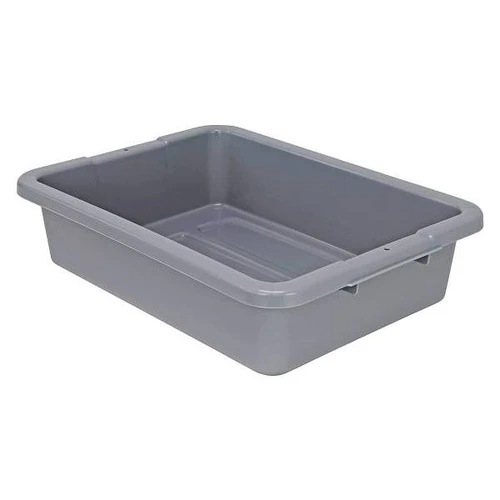 Quantum Storage Systems Bussing Tub, 20" X 15" X 5", Gray, Case Of 12