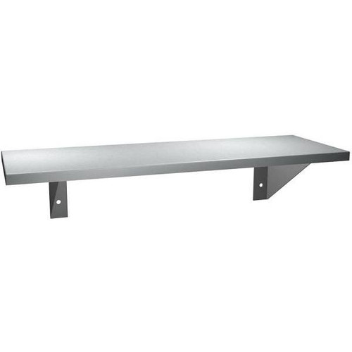 Asi American Specialities, Inc. 16 W. In. X 5 D. In. Shelf (Satin Stainless Steel)