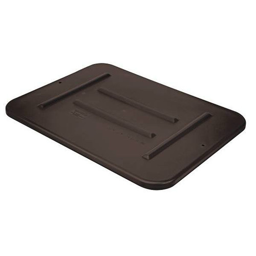 Quantum Storage Systems Lid For Fsb Airport Security Bin, Brown, Case Of 12