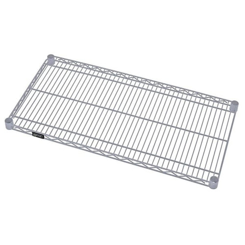 Quantum Storage Systems Wire Shelf 36"W X 12"D Grey Epoxy Finish