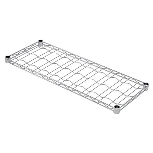 Quantum Storage Systems Wine Cradle Wire Shelf Chrome 48"W X 14"D Nsf