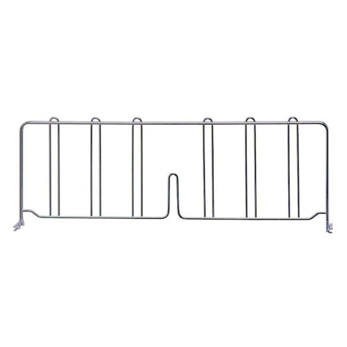 Quantum Storage Systems Wire Shelf Divider Stainless Steel 24"D X 8"H