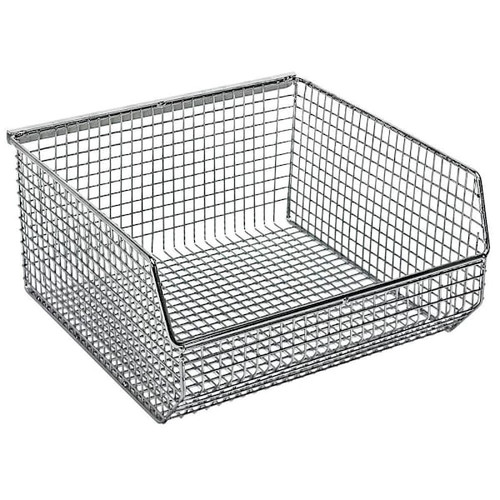 Quantum Storage Systems Mesh Stack 10-3/4"D X 11"W X 5"H Chrome Case Of 10