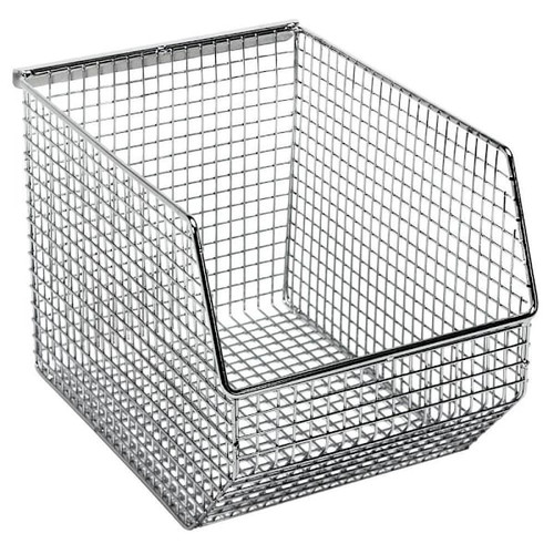 Quantum Storage Systems Mesh Stack 10-1/2"D X 8"W X 7"H Chrome Case Of 10