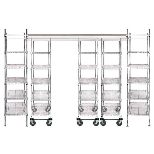 Quantum Storage Systems 18" Mobile Kit For Overhead Track System