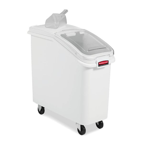 Rubbermaid Commercial Prosave Ingredient And Food Storage Mobile Bin, 400 Cup Capacity