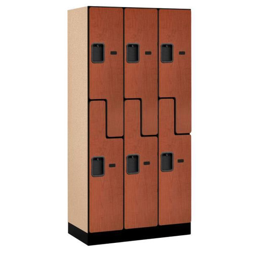 Salsbury Industries Cherry-S Style-Wood Locker 6 Feet X 18 Inches