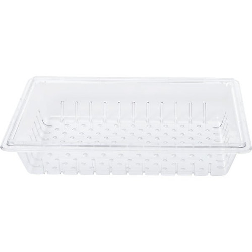 Rubbermaid Commercial Polycarbonate Colander Food Storage Box (6-Pack)