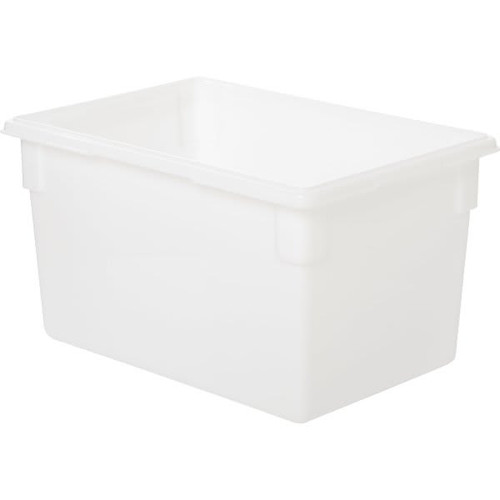 Rubbermaid Commercial 21.5 Gallon White Polyethylene Food Storage Box (6-Pack)