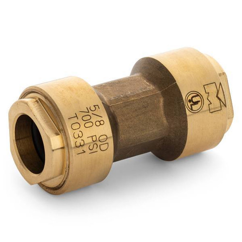 Mueller Streamline Ac Push 5/8" Coupling Package Of 10