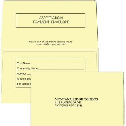 Condominium Envelopes, 6-1/2 X 3-5/8, Package Of 500