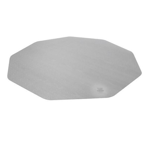 9mat Polycarbonate 9-Sided Clear Chair Mat For Hard Floors- 38" X 39"