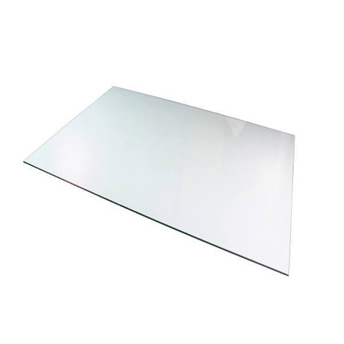 Glaciermat Heavy Duty Glass Chair Mat For Hard Floors & Carpets - 36" X 42"