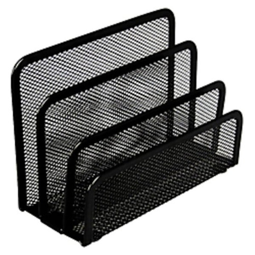 Office Depot Metro Mesh Mini Sorter, Black