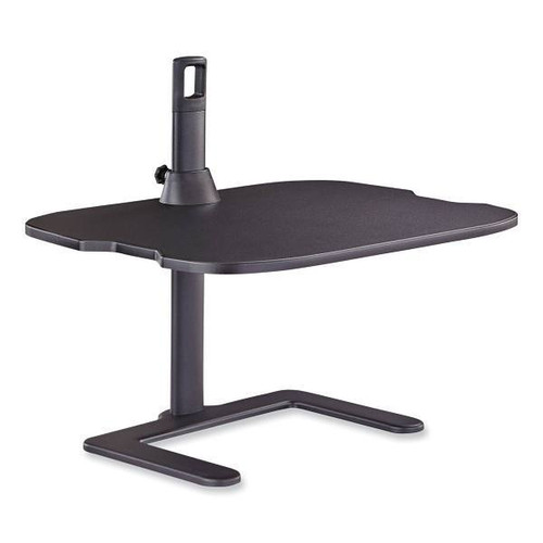 Safco Stance Height-Adjustable Laptop Stand, 26.9 X 18 X 1.25 To 15.75, Black