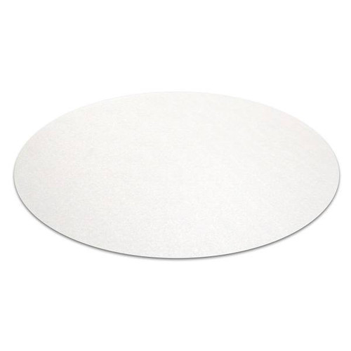 Desktex Pack Of 2 Polycarbonate Circular Mats - 12" Diameter