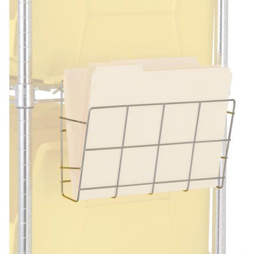 Quantum Storage Systems Chrome Document Holder 12-3/8x2x8-5/8 Inch
