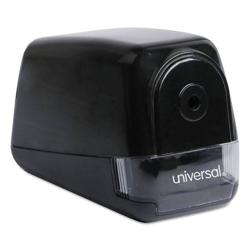 Universal Electric Pencil Sharpener Ac-Powered 3.13x5.75x4 Black