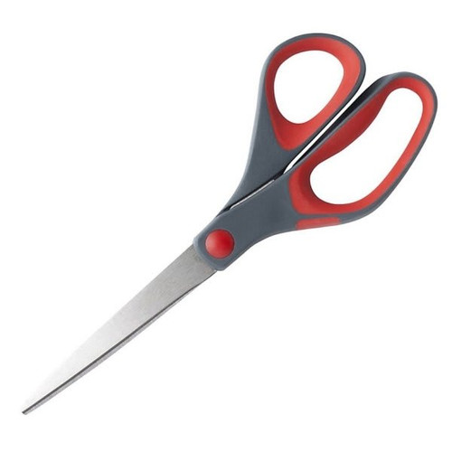 Scotch Gray/Red Pointed Precision Scissor 8 Inch