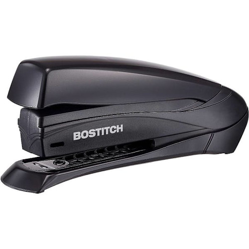 Bostitch Inspire Black One-Finger Spring-Powered Premium Desktop Stapler