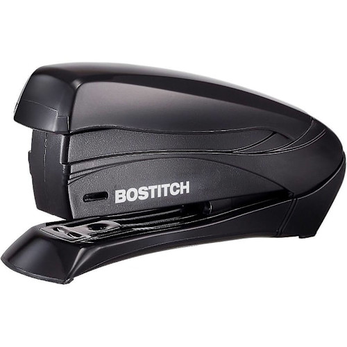 Bostitch Inspire One-Finger Spring-Powered Premium Desktop Stapler Black
