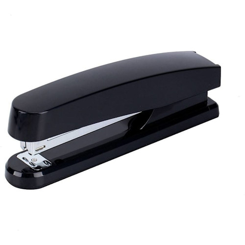 Business Source Plastic Black Full-Strip Desktop Stapler