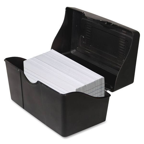 Advantus Index Card Holder Black
