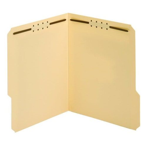 Office Depot Manila 1/3 Cut Letter Size File Folder With 2fastener Pack Of 25