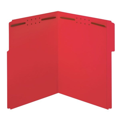 Office Depot Red Fastener File Folder Pack Of 50