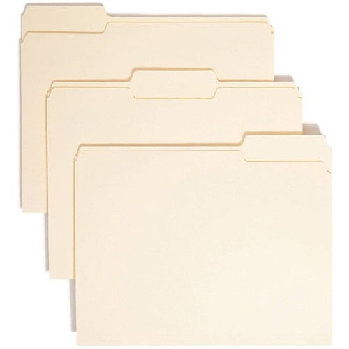 Smead 1/3 Tab Letter File Folder 8.5" X 11" 0.75" Expansion Package Of 100