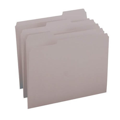 Smead Gray File Folder, Package Of 100
