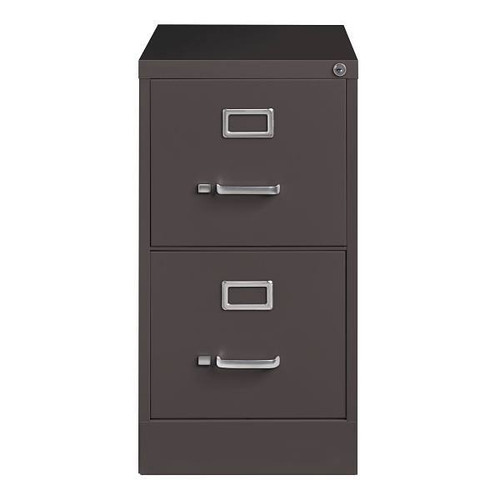 Hirsh 26.5" Deep 2 Drawer Letter Wd Vertical File Commercial Grade M Tone Brown